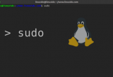 Linux вݔܴa\ sudo ķ