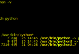 centos7ϵypython2cpython3