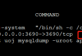 dockerʹmysqldump݌Ŀеmysql